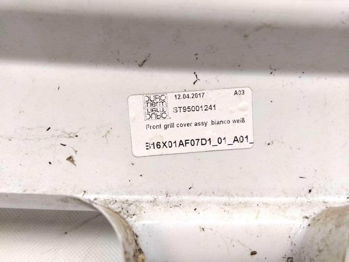 StreetScooter Work B16 original Kühlergrill Frontblende weiss Bj.2017